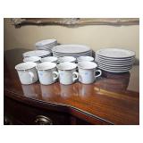 Oslo Pattern Brick Oven Stoneware Set