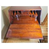 Chippendale Slant Front Bureau Desk by Monitor Furniture