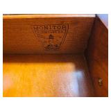 Chippendale Slant Front Bureau Desk by Monitor Furniture