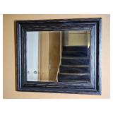 Distressed Edge Contemporary Mirror