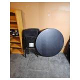 Folding Card Table and Chairs