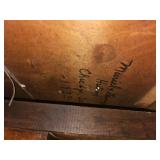 Antique Duncan Phyfe Style Dining Table and Chairs