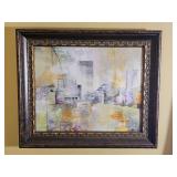 Metropolis Sue Ann Harvis Original Oil Painting