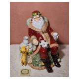 Waterford Holiday Heirloom Saint Nicholas Cookie Jar