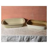 Pampered Chef Stoneware Baking Dish Collection