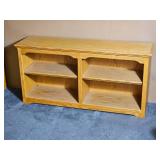 Blonde Oak Low Bookcase C