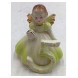Vintage Josef Birthday Angel Figurine – Number 5 Birthday Girl