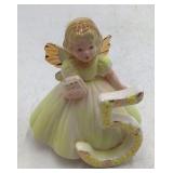 Vintage Josef Birthday Angel Figurine – Number 5 Birthday Girl