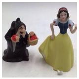 Vintage Disney Snow White and Witch Figurines