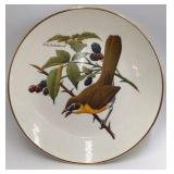 Vintage Avon Yellow-Breasted Chat Songbird Plate – Don Eckelberry Design