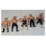 Vintage WWE WCW Wrestling Action Figures Lot – Mixed Superstars