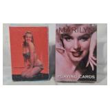 Marilyn Monroe Playing Cards – Two Decks in Original Boxes