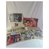 Elvis Presley Magazines and Newspapers Lot