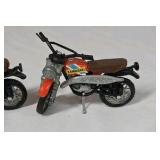 Vintage Diecast Miniature Motorcycles