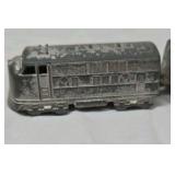 Vintage Cast Metal Streamliner Toy Train Set