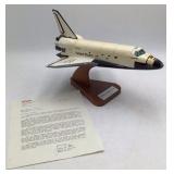 Vintage NASA Space Shuttle Challenger Model – Dominick Labino.