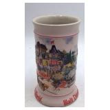 Vintage Walt Disney World Ceramic Stein – Ceramarte Made in Brazil with Castle Scene