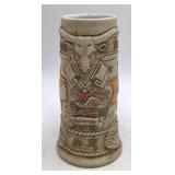 Vintage Budweiser Texas Stein – Handcrafted Limited Edition with Star & Rope Design