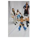 Vintage WWE WCW Wrestling Action Figures Lot – Mixed Superstars