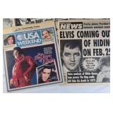 Elvis Presley Magazines and Newspapers Lot