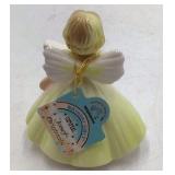 Vintage Josef Birthday Angel Figurine – Number 5 Birthday Girl