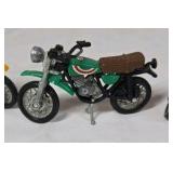 Vintage Diecast Miniature Motorcycles