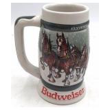 Vintage Budweiser Anniversary Stein – Ceramarte Made in Brazil with Clydesdale Scene