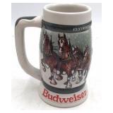 Vintage Budweiser Anniversary Stein – Ceramarte Made in Brazil with Clydesdale Scene