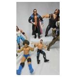 Vintage WWE WCW Wrestling Action Figures Lot – Mixed Superstars