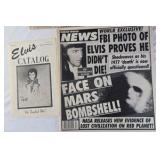 Elvis Presley Magazines and Newspapers Lot