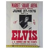 1976 Elvis Presley Concert Poster – Market Square Arena Indianapolis