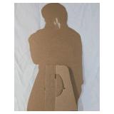 Vintage Elvis Presley Standee – Black Leather Jumpsuit Performance Pose