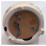 Vintage Josef Musical Figurine – Girl with Lunchbox and Dog