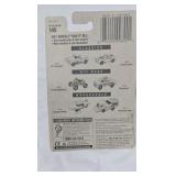 New in Package Vintage Hot Wheels Tractor – Red and Yellow Diecast Models on Original Blister Cards