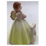 Vintage Josef Birthday Angel Figurine – Number 13 Birthday Girl