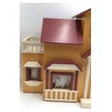 Vintage Wooden Dollhouse