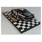 Dale Earnhardt Sr. Goodwrench Monte Carlo – Black Diecast "The 500" Daytona Win Replica on Checkered Base