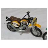 Vintage Diecast Miniature Motorcycles