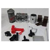 WCW WWF Wrestling Action Figure Accessories Lot – Ring Parts and Props