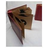 intage RCA Victor 45 RPM Record Albums – Set of Three Red Binders