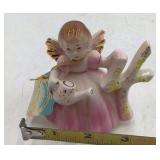 Vintage Josef Birthday Angel Figurine – Number 8 Birthday Girl