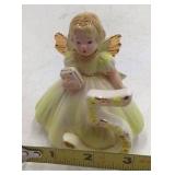 Vintage Josef Birthday Angel Figurine – Number 5 Birthday Girl