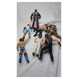 Vintage WWE WCW Wrestling Action Figures Lot – Mixed Superstars