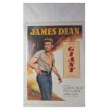 1986 James Dean Giant Movie Poster Reprint – Authorized by James Dean Foundation