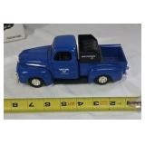 Vintage Wix Filters 1951 Ford F-1 Truck Bank – Blue Diecast with Tire Load and Original Box