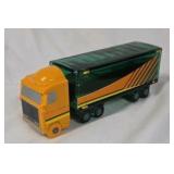 Vintage Toy Semi Truck and Custom Van