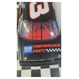 Dale Earnhardt Sr. Goodwrench Monte Carlo – Black Diecast "Number Seven" Win Replica on Checkered Base