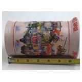 Vintage Walt Disney World Ceramic Stein – Ceramarte Made in Brazil with Castle Scene
