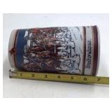 Vintage Budweiser Clydesdales Winter Hitch Stein – 1989 Collector