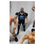 Vintage WWE WCW Wrestling Action Figures Lot – Mixed Superstars